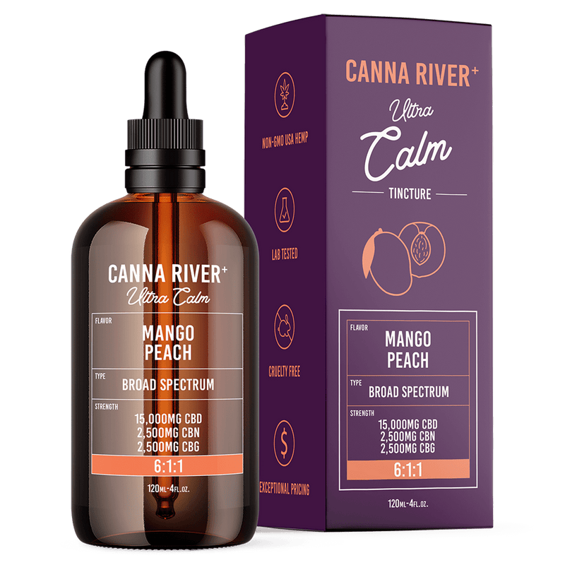 Canna River CBD Ultra Calm Tincture Best Sales Price - Tincture Oil