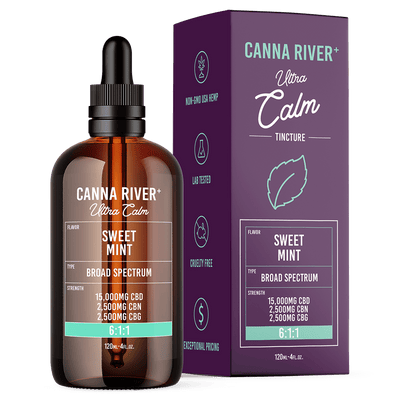 Canna River CBD Ultra Calm Tincture Best Sales Price - Tincture Oil