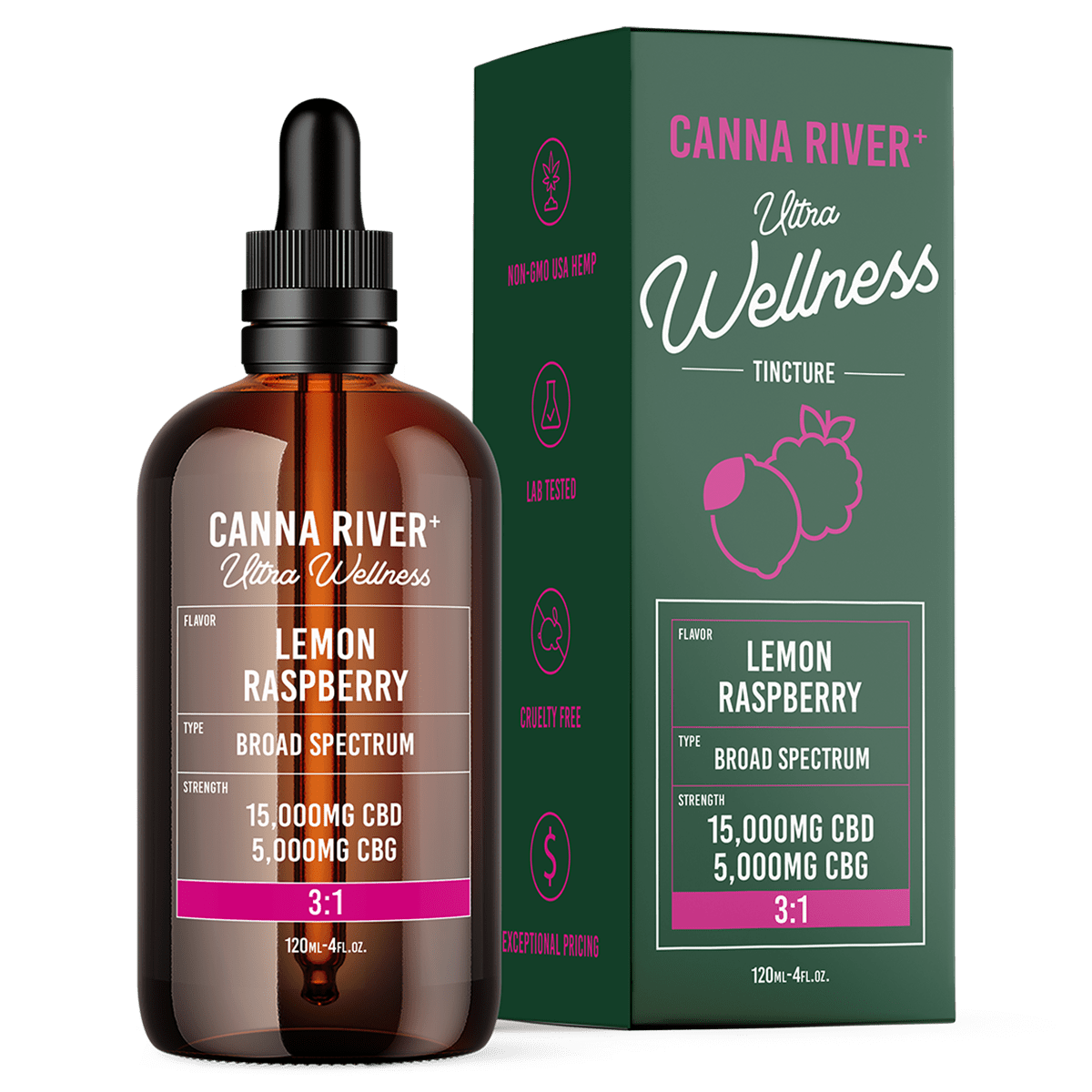 Canna River CBD Ultra Wellness Tincture Best Sales Price - Tincture Oil