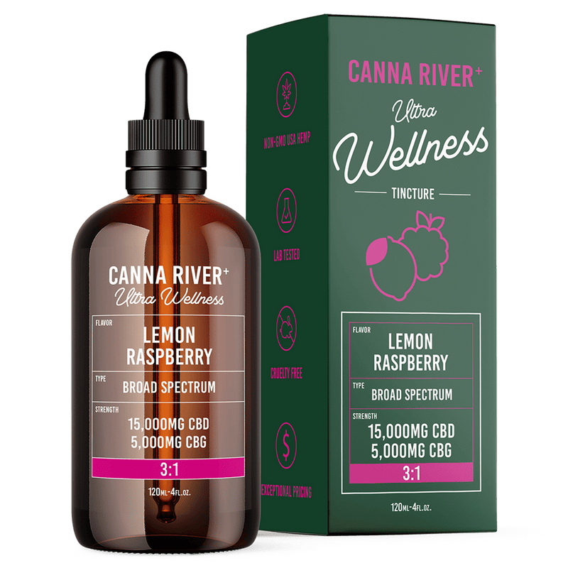 Canna River CBD Ultra Wellness Tincture Best Sales Price - Tincture Oil