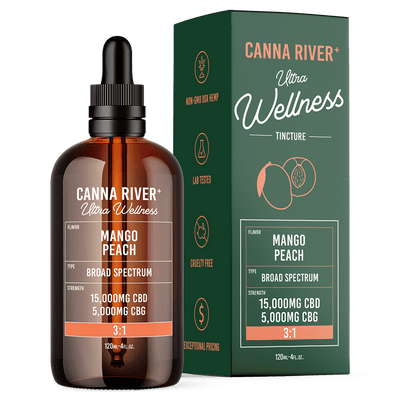 Canna River CBD Ultra Wellness Tincture Best Sales Price - Tincture Oil