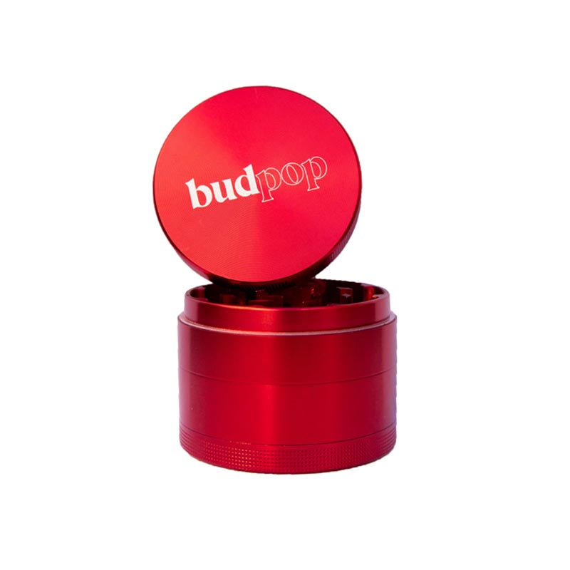 BudPop 4-layer Cherry Red Budpop Grinder