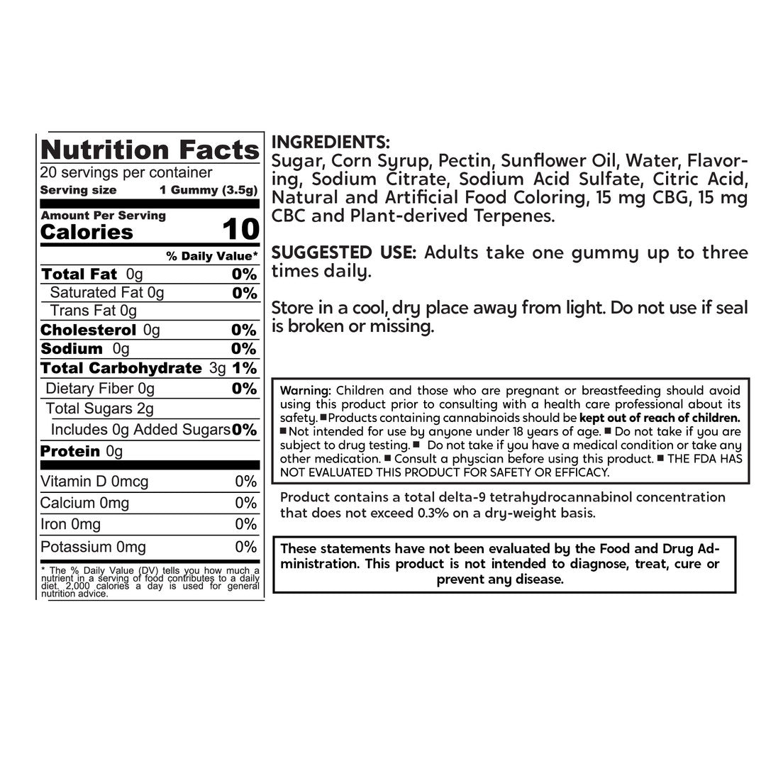 Koi CBG + CBC Gummies