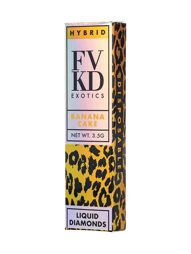 Banana Cake FVKD Exotics THC-A Rosin Disposable 3.5G Best Sales Price - Vape Pens