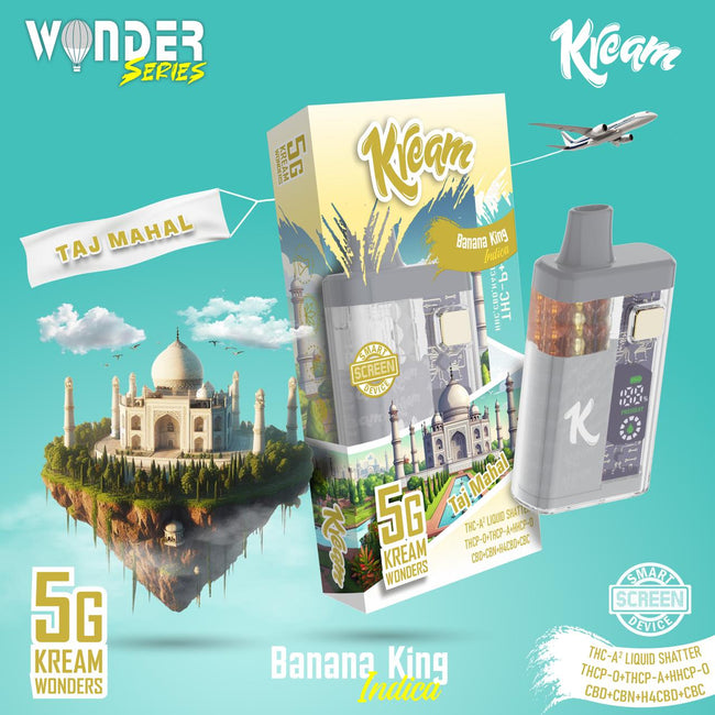 Kream Wonders THC-A Live Rosin Disposable (5000mg)