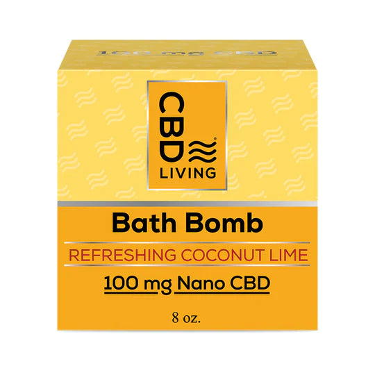 CBD Living | CBD Bath Bomb - 100mg Best Sales Price - Topicals
