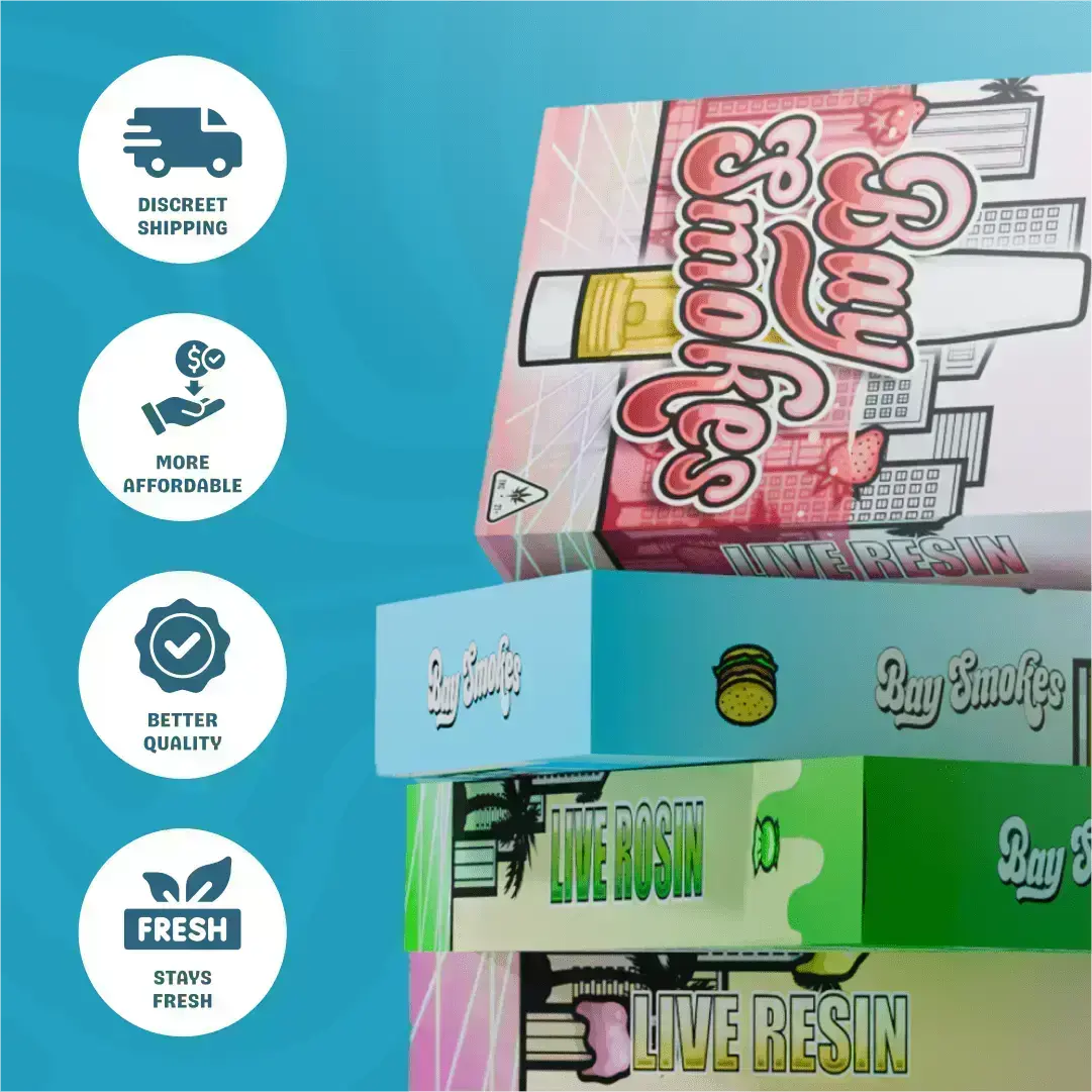 Bay Smokes Bulk THCa Flower Prerolls .75g