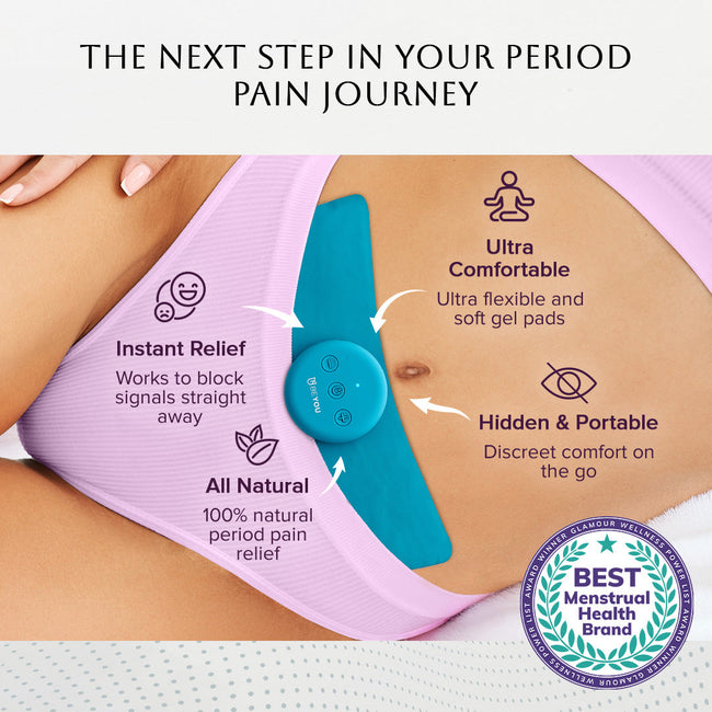 BeYou TENS 2.0 Period Pain Relief Device Best Sales Price - CBD