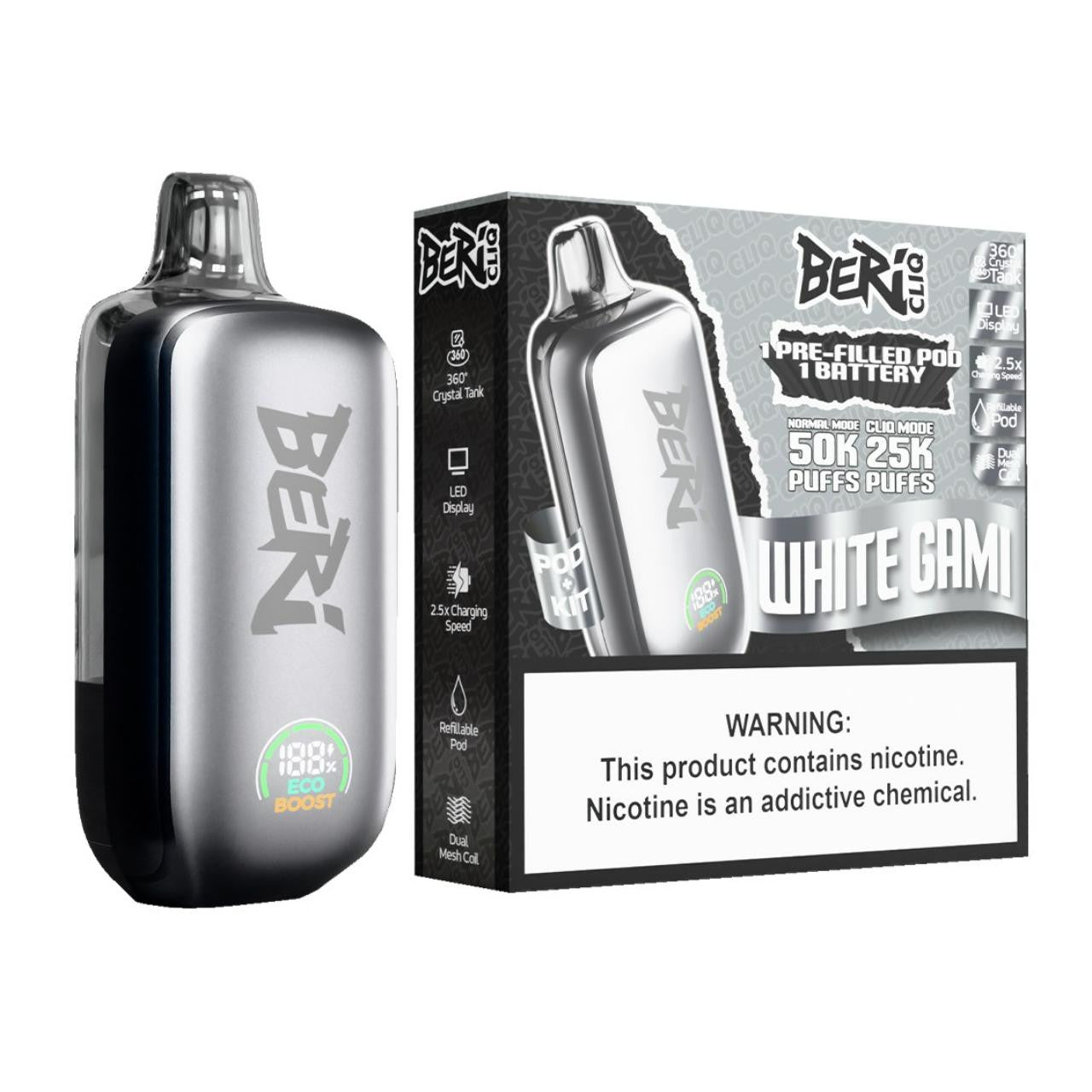 Beri Cliq Disposable Kit (50000 Puffs)