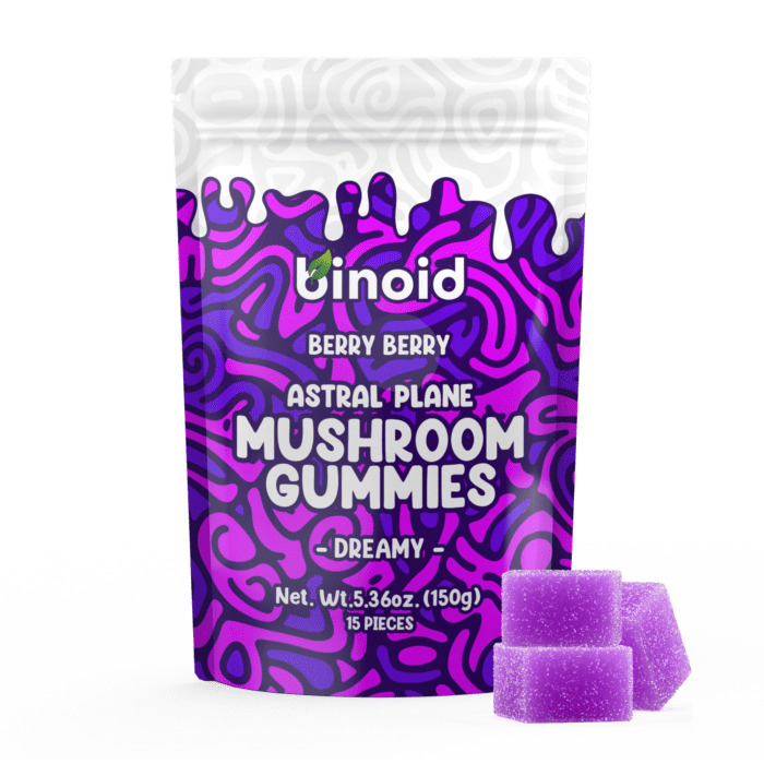 Binoid Astral Plane Mushroom Gummies