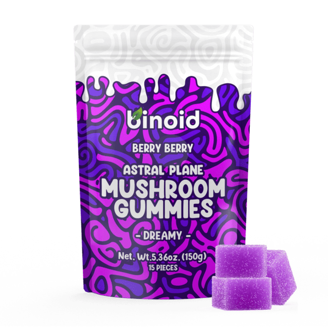 Binoid Astral Plane Mushroom Gummies