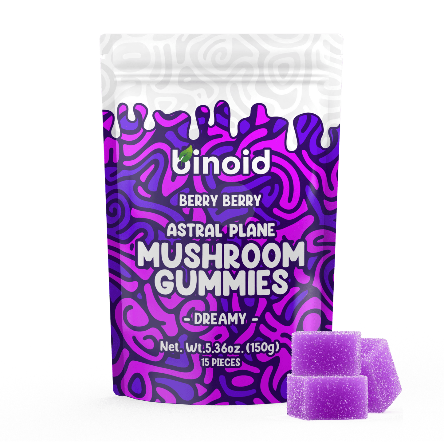 Binoid Astral Plane Mushroom Gummies