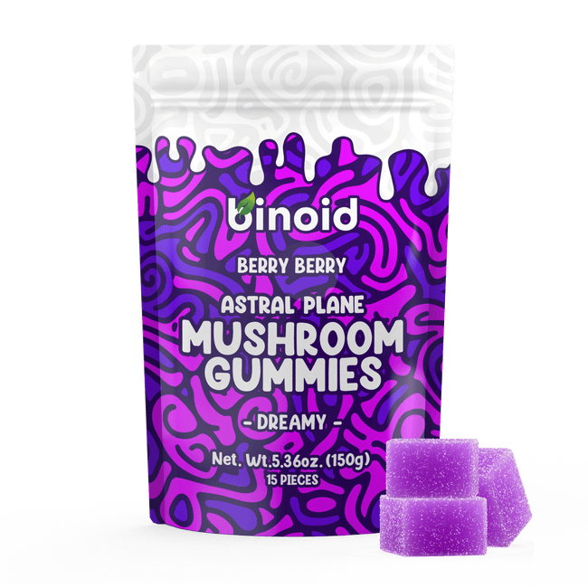 Binoid Astral Plane Mushroom Gummies