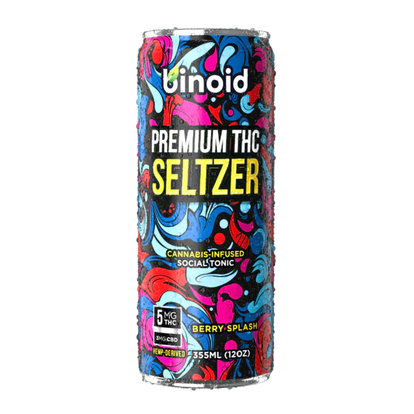 Binoid | THC + CBD Good Vibes Seltzers 320mg - 4ct Pack