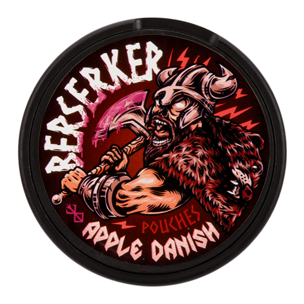 Apple Danish Berserker Caffeine Pouches