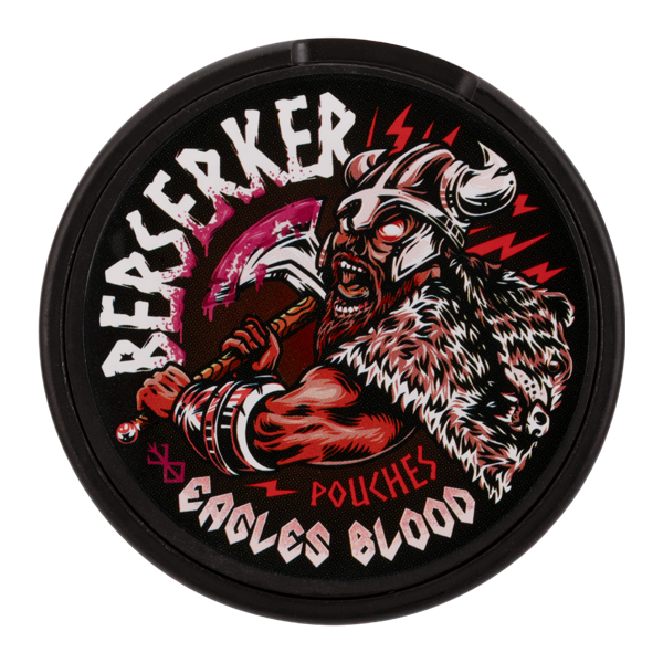 Eagle's Blood BERSERKER Caffeine Pouches