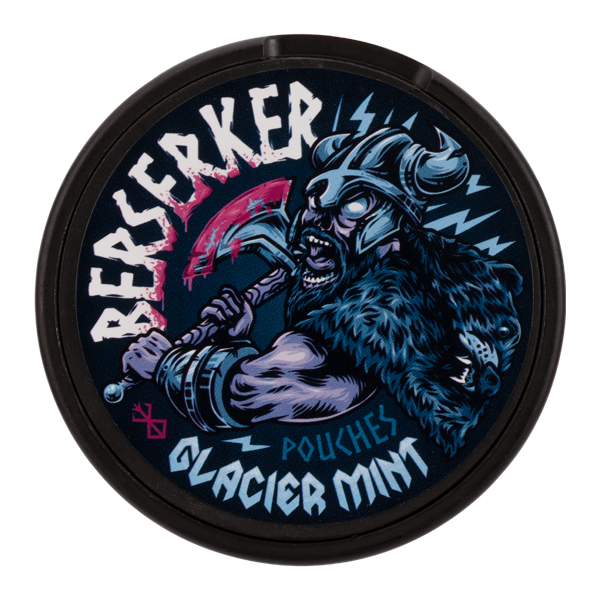 Glacier Mint BERSERKER Caffeine Pouch