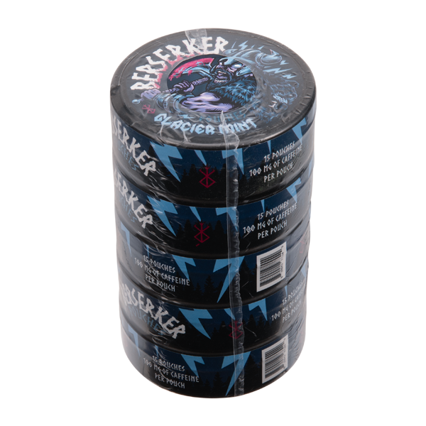 Glacier Mint BERSERKER Caffeine Pouch