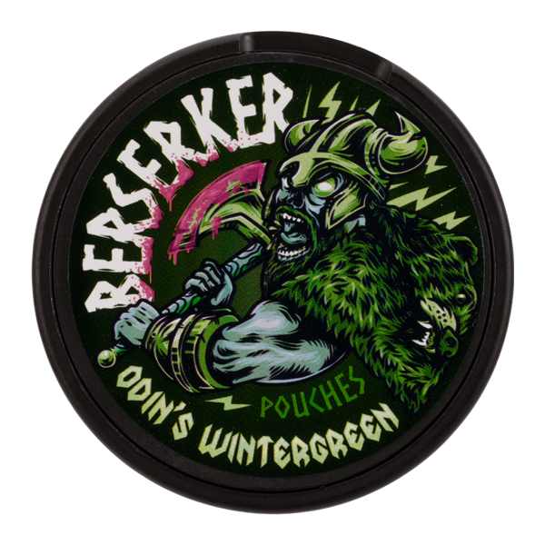 Odin's Wintergreen BERSERKER Caffeine Pouches