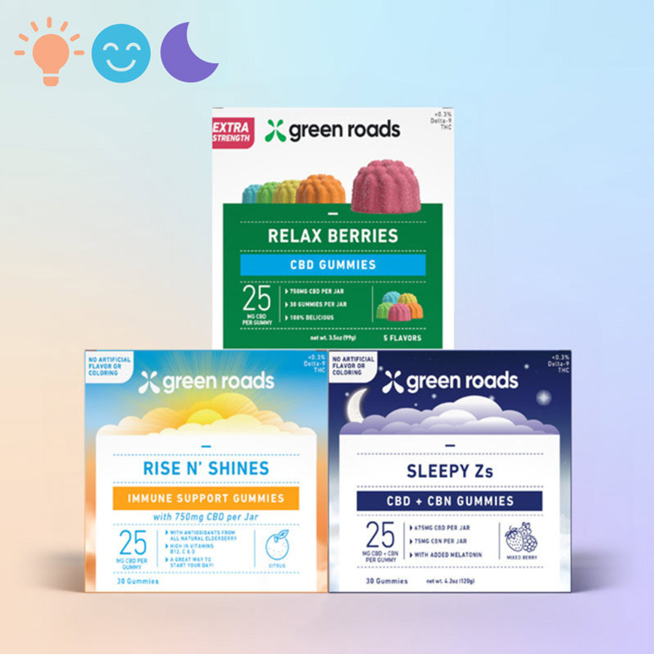 Green Roads Best Day Ever Bundle