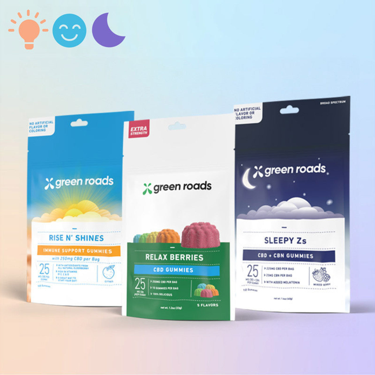 Green Roads Gummy Sampler Bundle