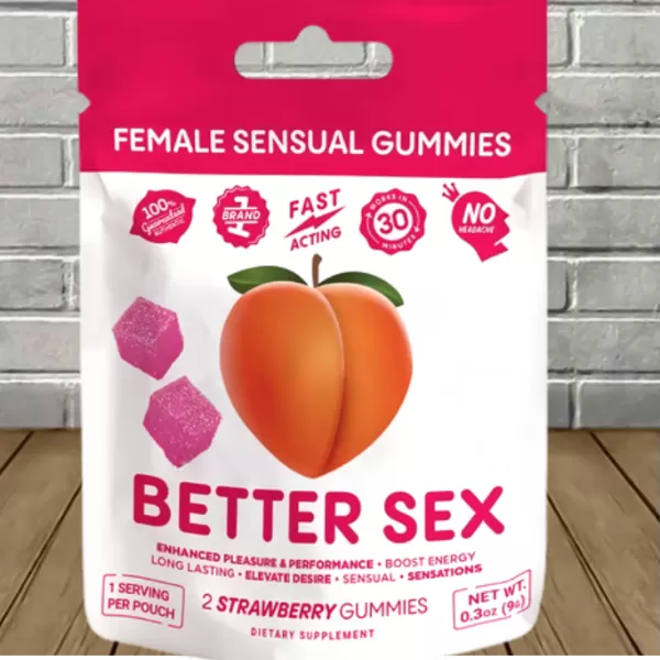 Better Sex Fast Acting Female Sensual Gummies