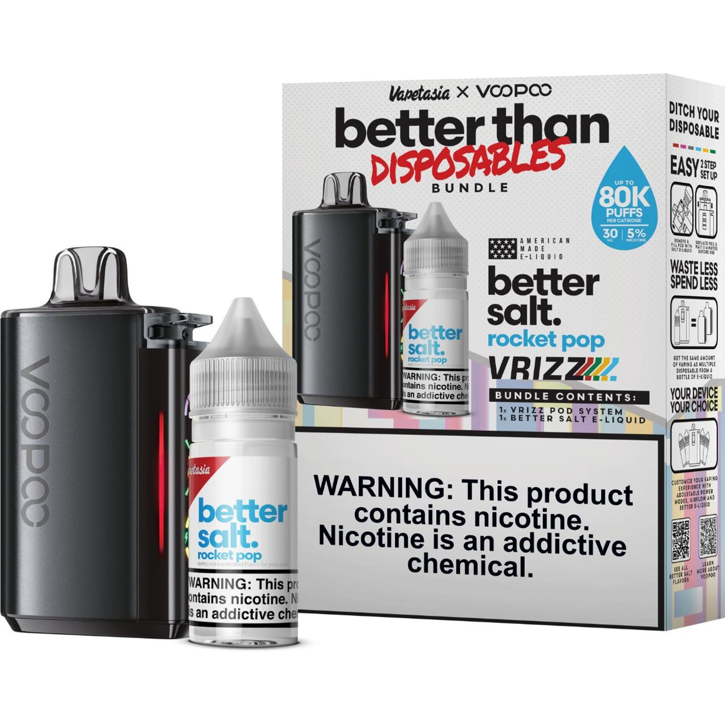 Better Salt x Voopoo Vrizz Bundle Kit - 50MG