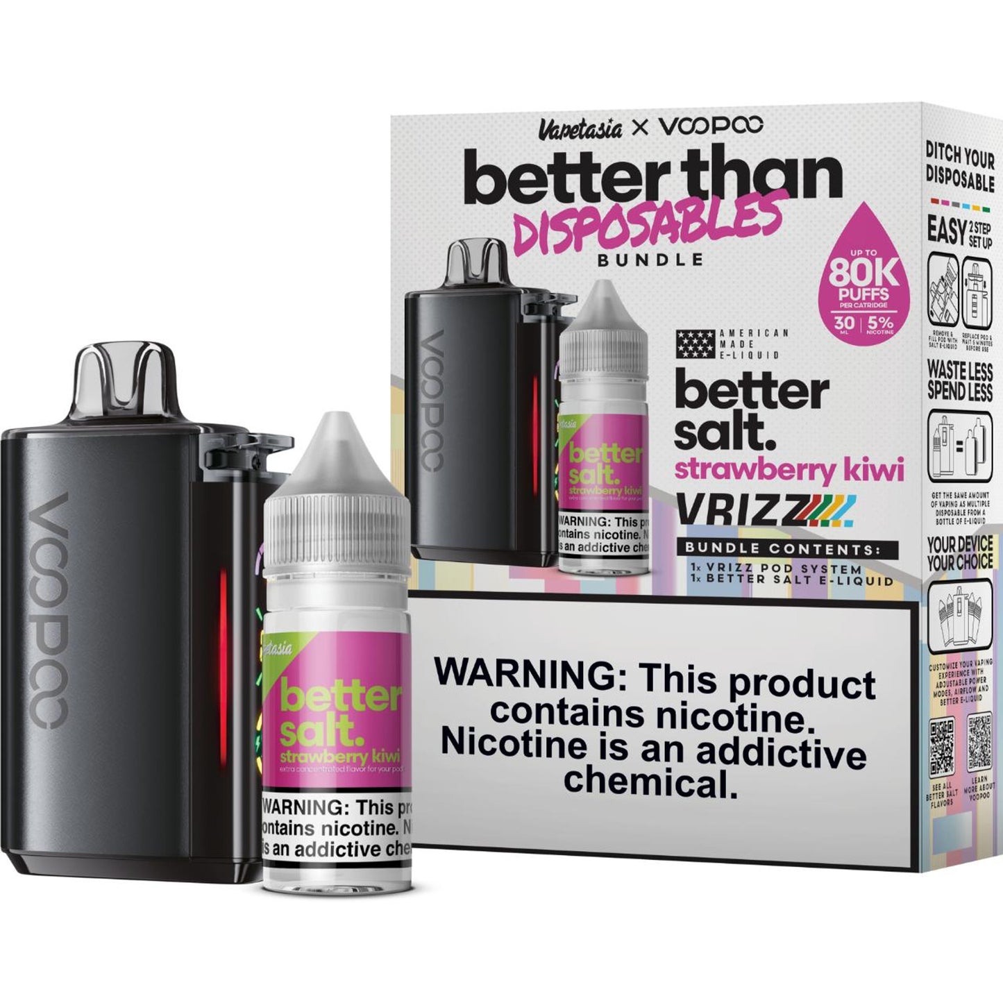 Better Salt x Voopoo Vrizz Bundle Kit - 50MG