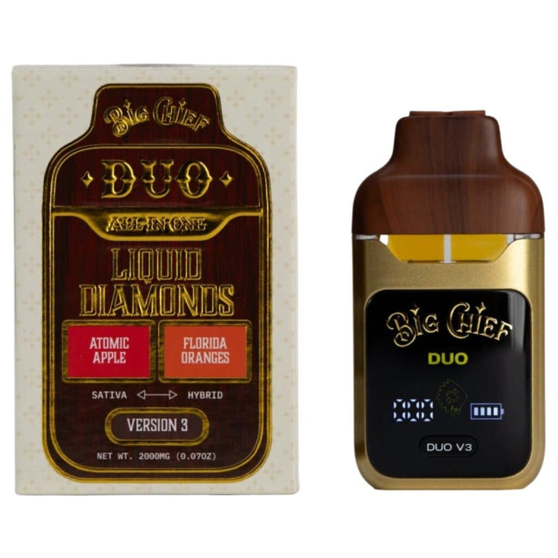 Big Chief THCa Liquid Diamonds DUO V3 Disposable 2g Best Sales Price - Vape Pens