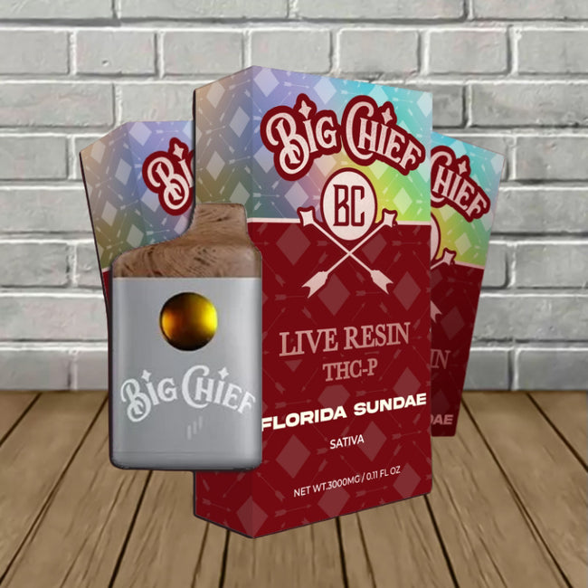 Big Chief Live Resin THCp Disposable Vape 3g