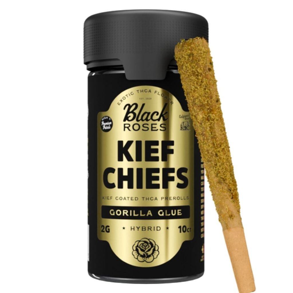 Black Roses Kief Chief THCa Pre-Rolls 20g 10pc