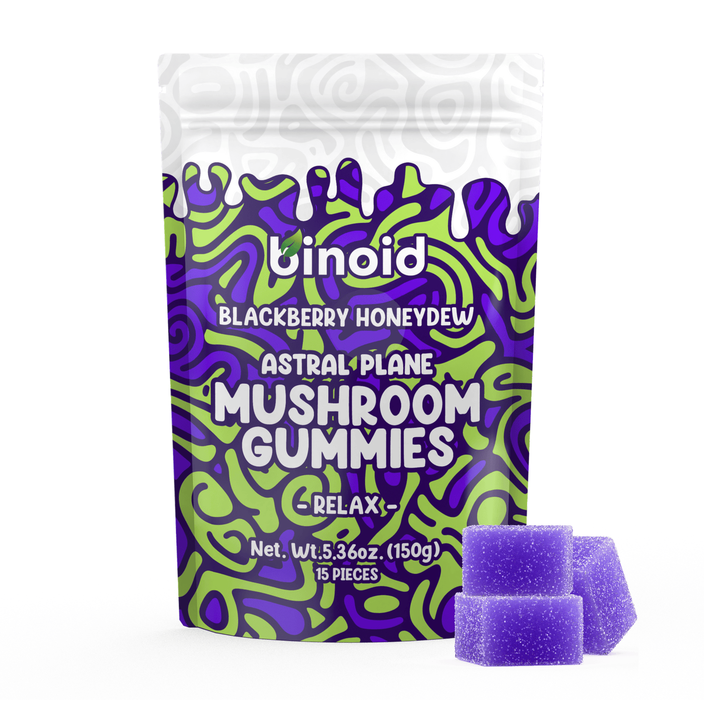 Binoid Astral Plane Mushroom Gummies