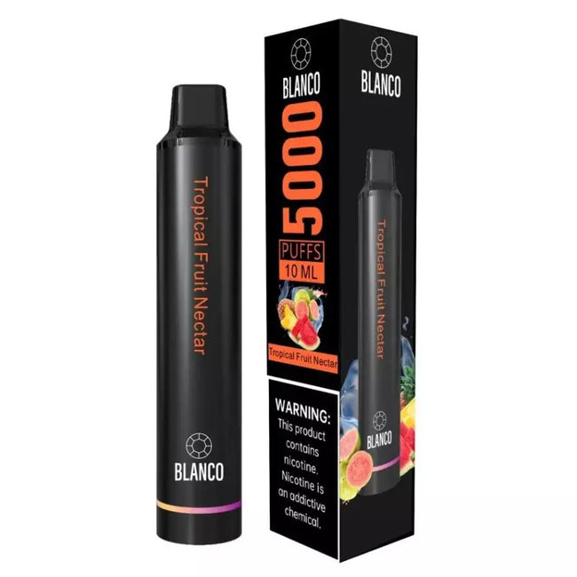 Blanco Rechargeable Disposable 5000 Puffs - Tropical Fruit Nectar Best Sales Price - Disposables
