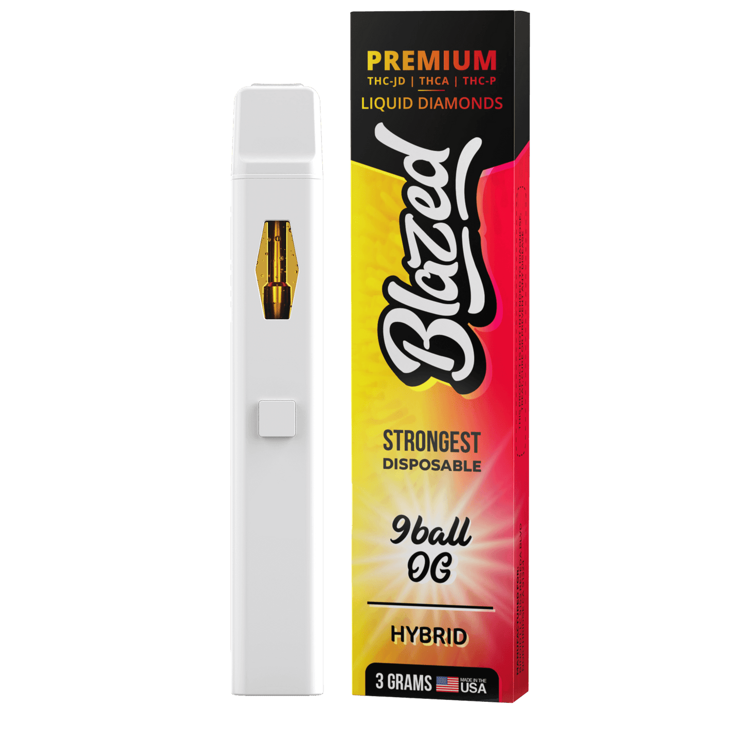 Binoid On Sale: THCA + Delta 9P 3 Gram Disposable – Blazed