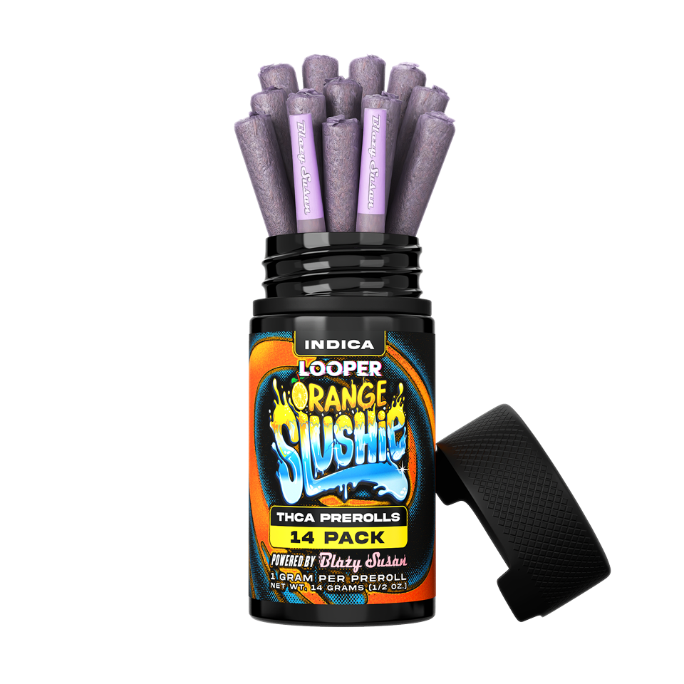Looper Vape THCA Prerolls: Orange Slushie