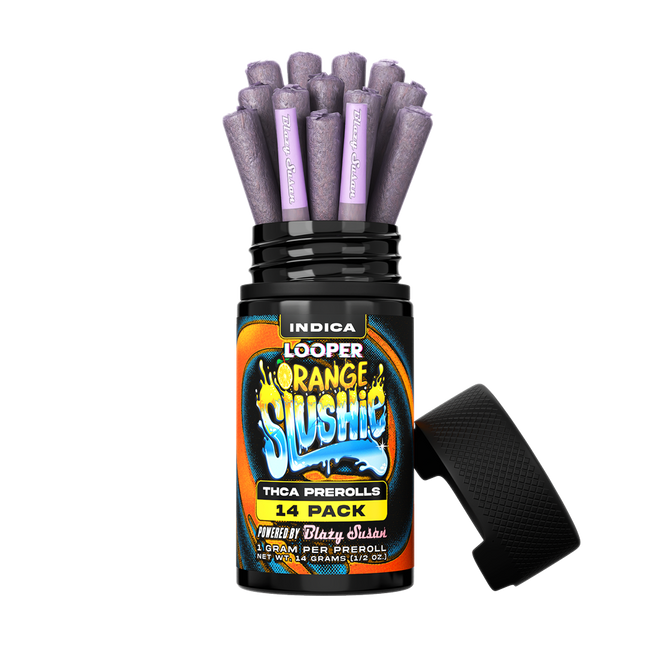 Looper Vape THCA Prerolls: Orange Slushie
