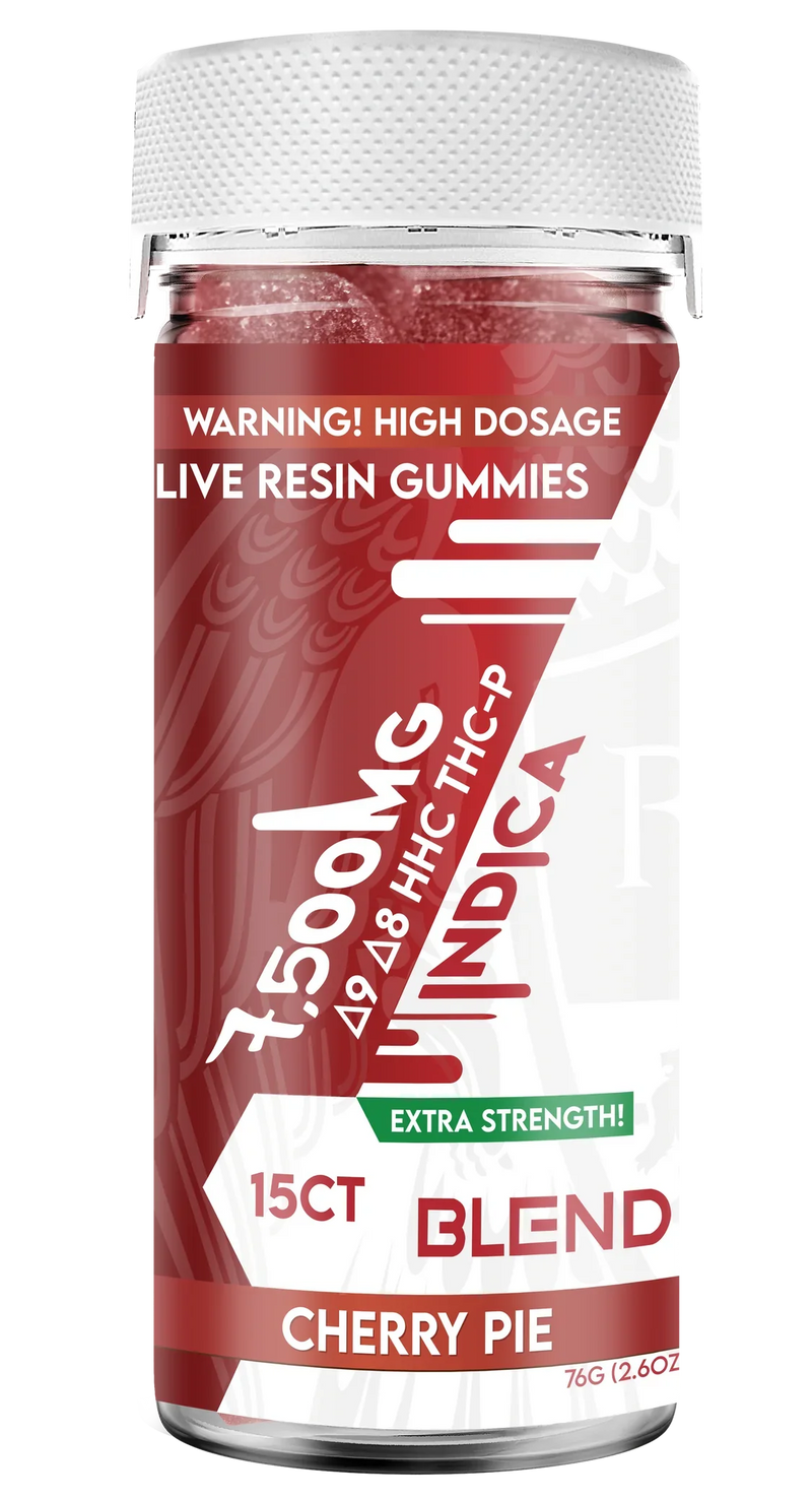 Blend Live Resin Delta 9 + THCP Blend Gummies 2500mg - 15000mg Best Sales Price - Gummies