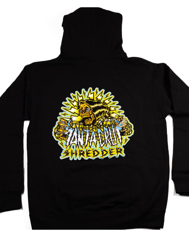 Santa Cruz Shredder Apparel Hoodies "Shocker Skull"