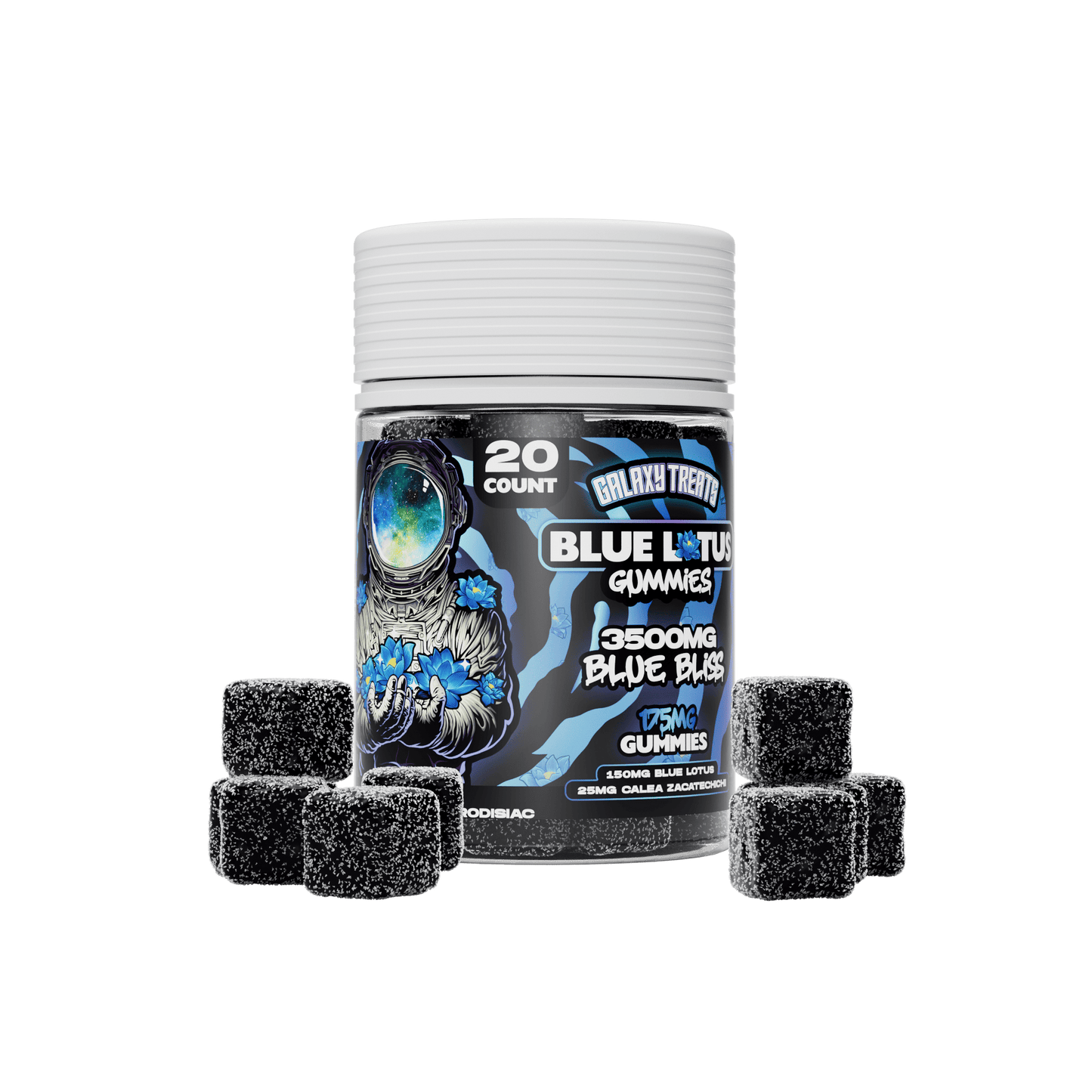 Blue Bliss Gummies: Galaxy Treats 3500mg Blue Lotus Gummies Best Sales Price - Gummies