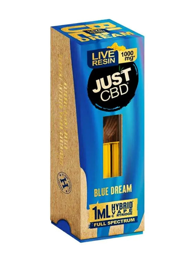 Blue Dream Just CBD Full Spectrum Live Resin CBD Vape Cartridge 1000mg