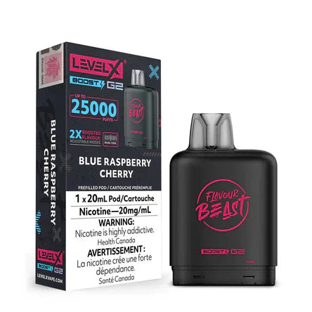 Blue Raspberry Cherry - Level X Boost G2 Pods