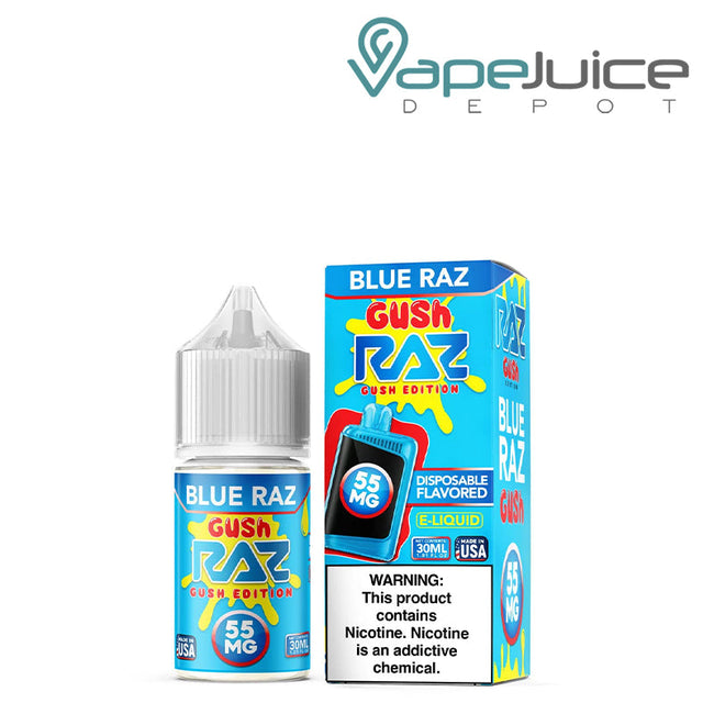 Blue Raz Gush Pod Juice x Raz Salt 30ml