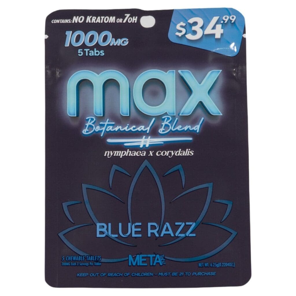 Meta Tabz MAX Botanical Blend 5pk 1000mg Tablet
