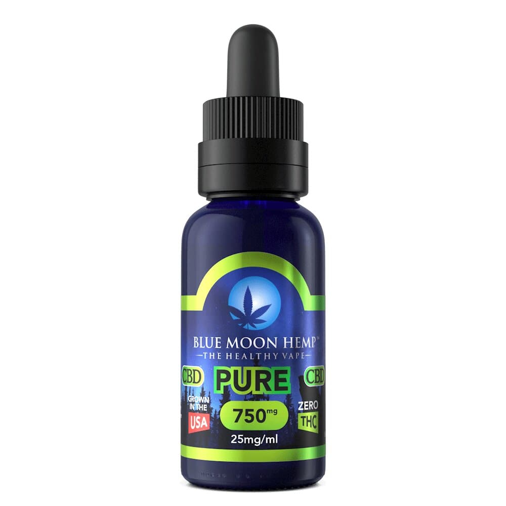 Blue Moon Hemp - Pure - CBD Vape - 30ml Best Sales Price - eJuice