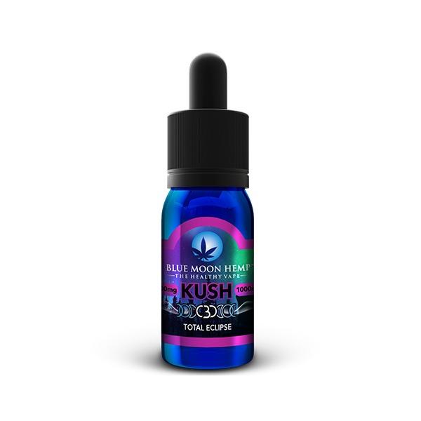 Blue Moon Hemp - Kush CBD Half Moon - 200mg - 30ml E-Liquid Vape Best Sales Price - eJuice