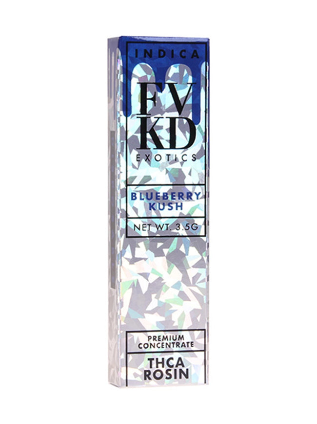 Blueberry Kush FVKD Exotics THC-A Rosin Disposable 3.5G Best Sales Price - Vape Pens