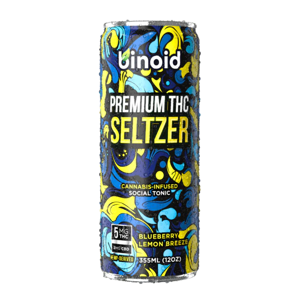 Binoid | THC + CBD Good Vibes Seltzers 320mg - 4ct Pack