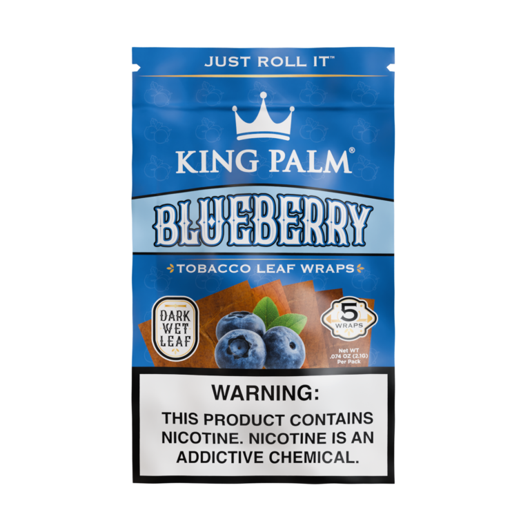 King Palm Blueberry – Wraps Best Sales Price - Pre-Rolls