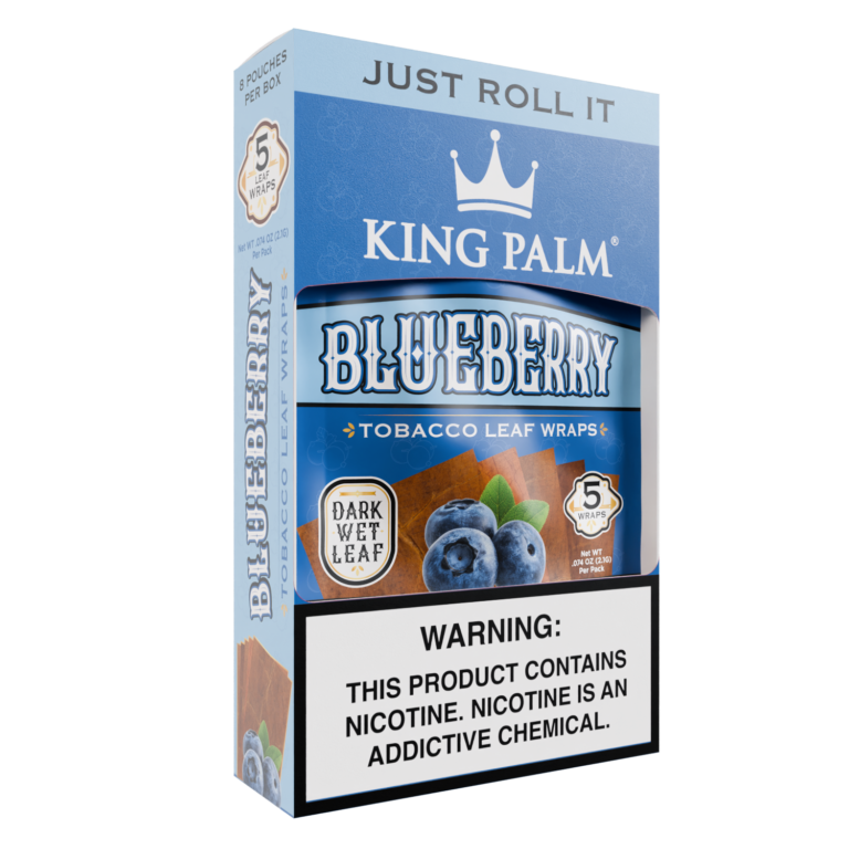 King Palm Blueberry – Wraps Best Sales Price - Pre-Rolls