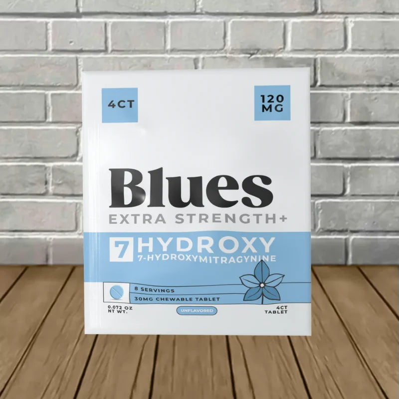 Blues Extra Strength 7-Hydroxy Extract Tablets 30mg